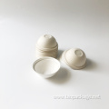 Bagasse Dome lid 90mm White Lid